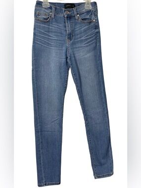 Classic Midwash Skinny Jeans - Blue